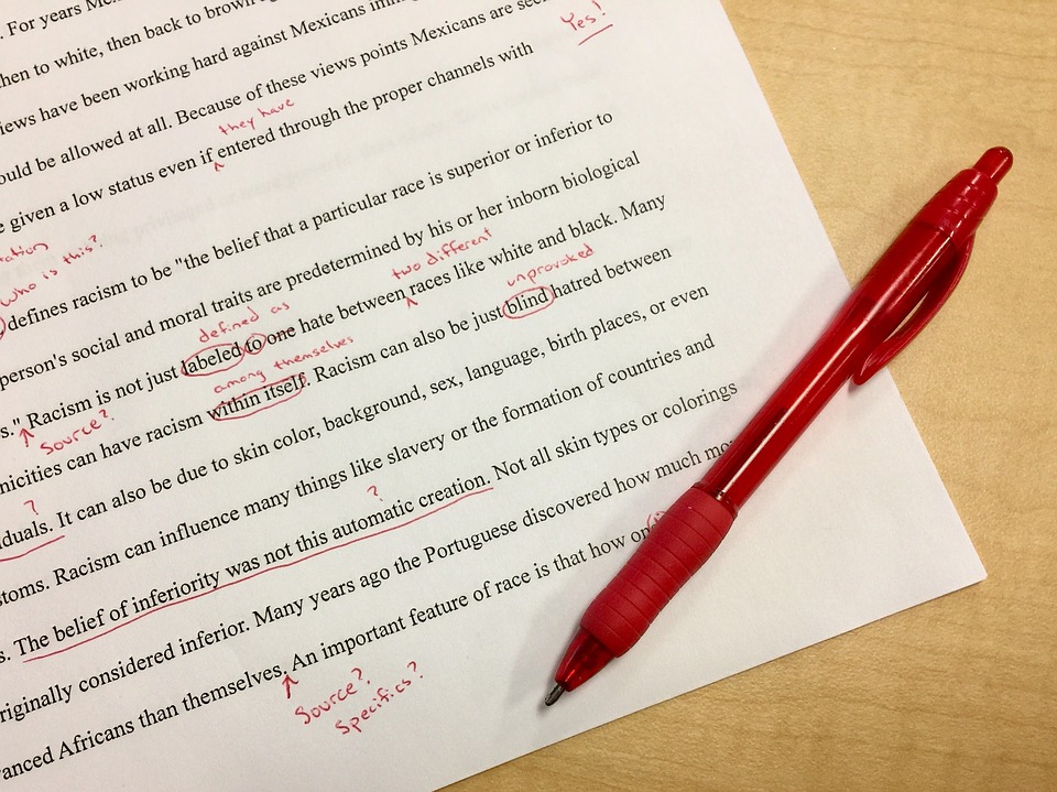 Mistakes, Editing, School, Red Ink, Corrections